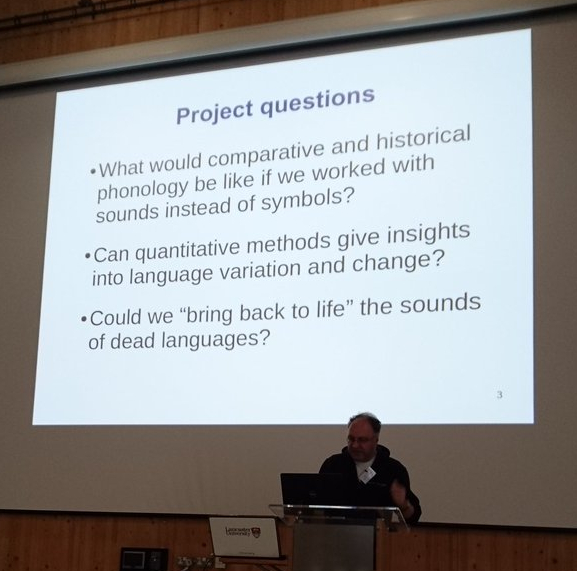 Coleman lecturing at BAAP 2016